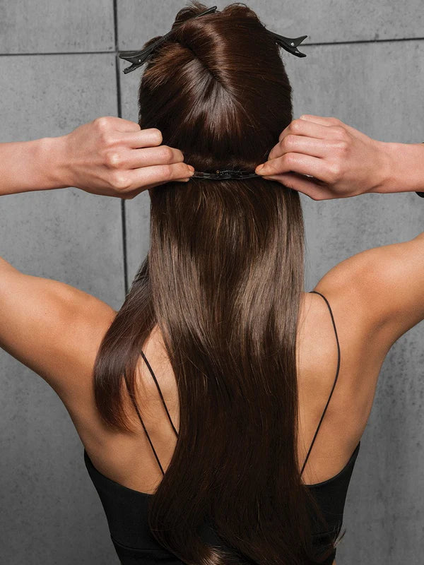 22" Fineline Straight HF Synthetic Extensions Kit (4 Piece) | Hairdo image 2