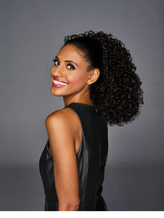 16" Coily Cinched Pony | Hairdo image 1