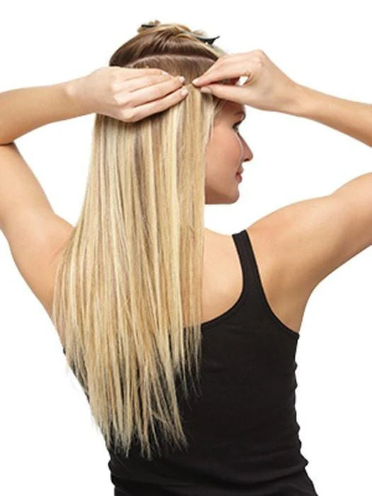 18" Remy Human Hair Extensions Kit (10 Piece) | Hairdo image 1