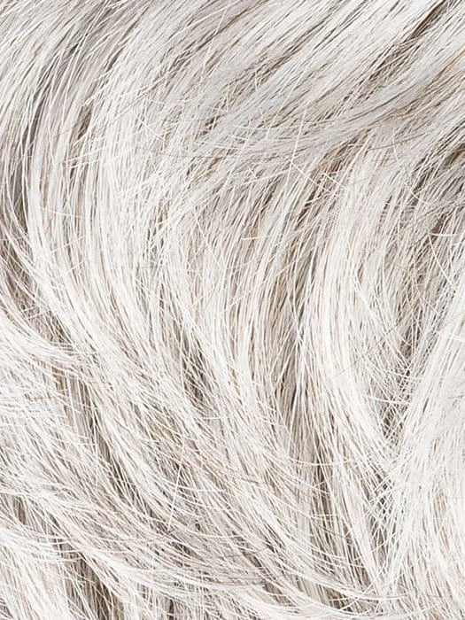 Close-up of the soft, wavy texture of the Ellen Wille Club 10 wig in a light shade