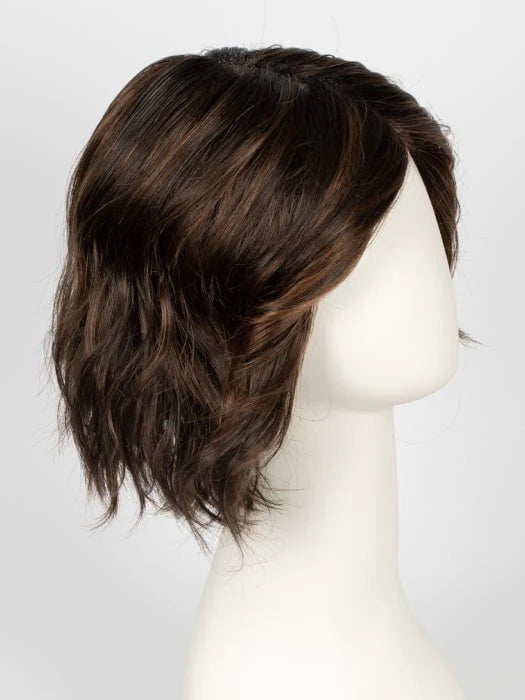 Ellen Wille Dance wig featuring soft waves and a natural look in dark brown color