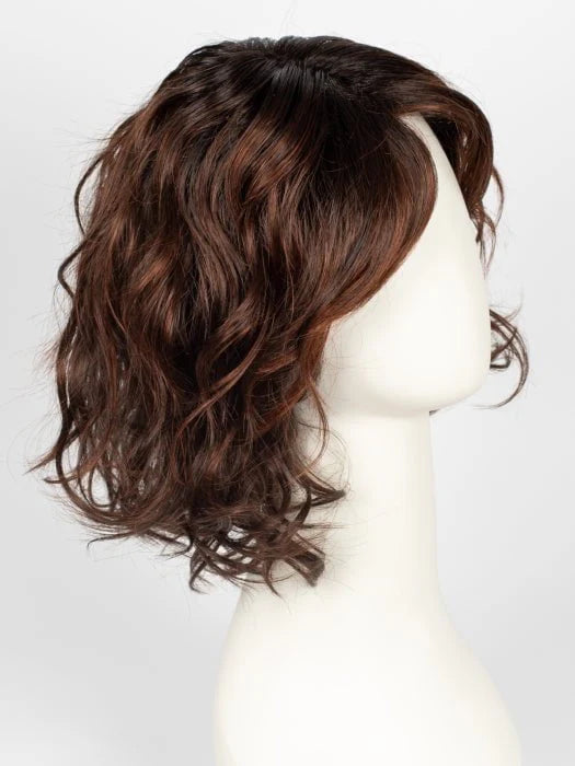Ellen Wille Girl Mono wig with stylish wavy curls and rich chestnut color for a natural look