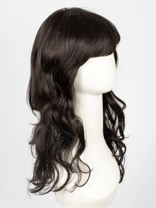 Ellen Wille Pretty wig in dark brown with wavy long hair and bangs for elegant styles