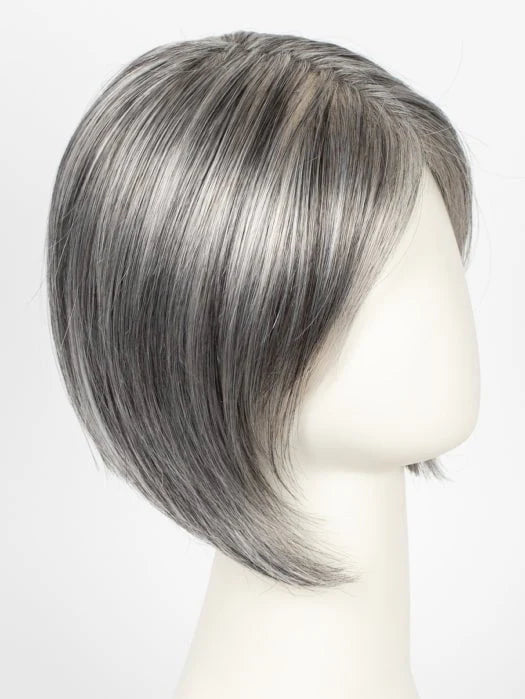 Ellen Wille Star wig featuring a sleek bob design with natural gray highlights