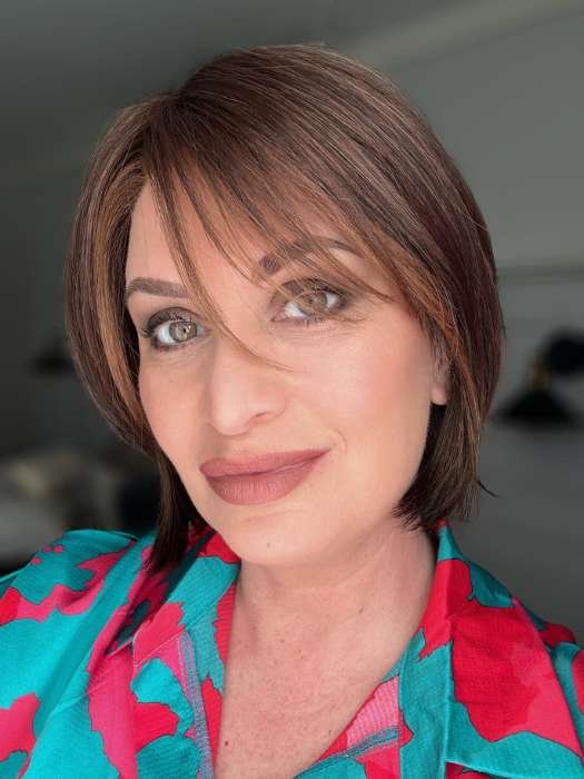 Ellen Wille Star wig styled in a modern bob with soft, natural waves for a sleek look