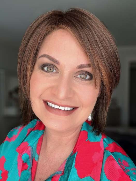 Ellen Wille Star wig styled in a chic bob cut with natural-looking highlights for a modern look