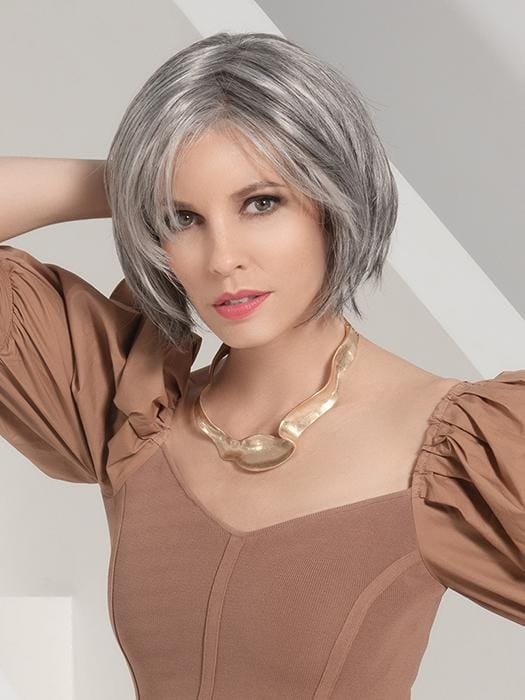 Ellen Wille Star wig in silvery gray, styled in a chic bob for a trendy look