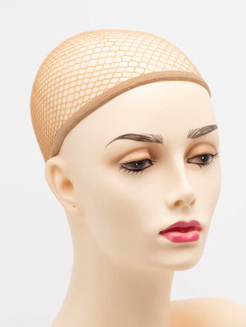 Envy fishnet wig cap beige designed for a comfortable fit and secure wig application