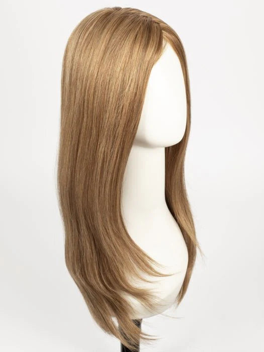 Blake Petite Jon Renau wig in a light blonde shade with long, straight, and smooth hair strands