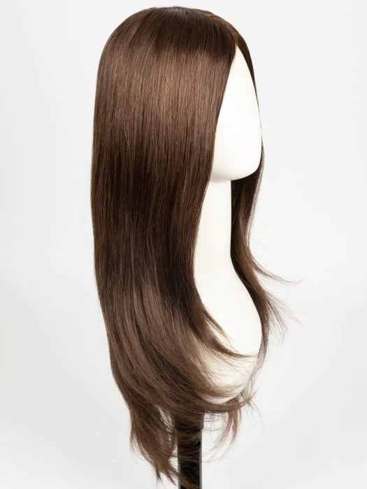 Jon Renau long wavy synthetic wig in soft brown with natural flowing waves and a sleek finish