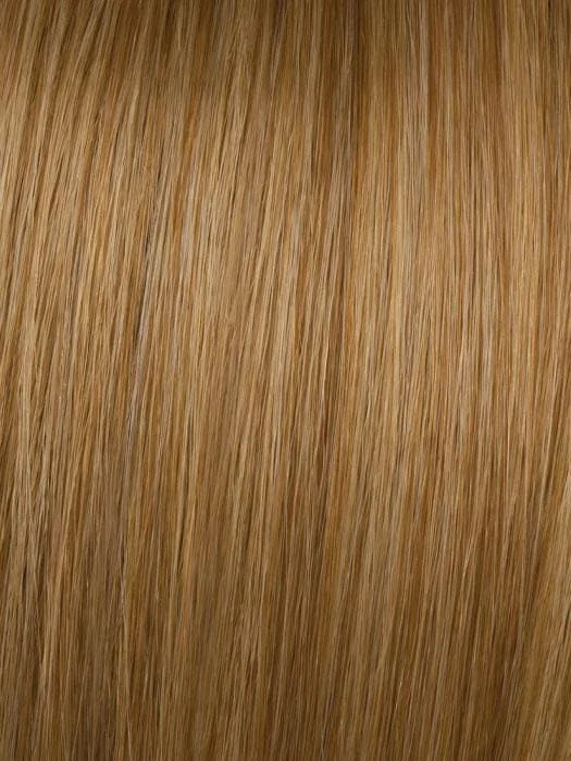 Raquel Welch Glamour and More wig featuring luxurious long, smooth honey blonde hair texture